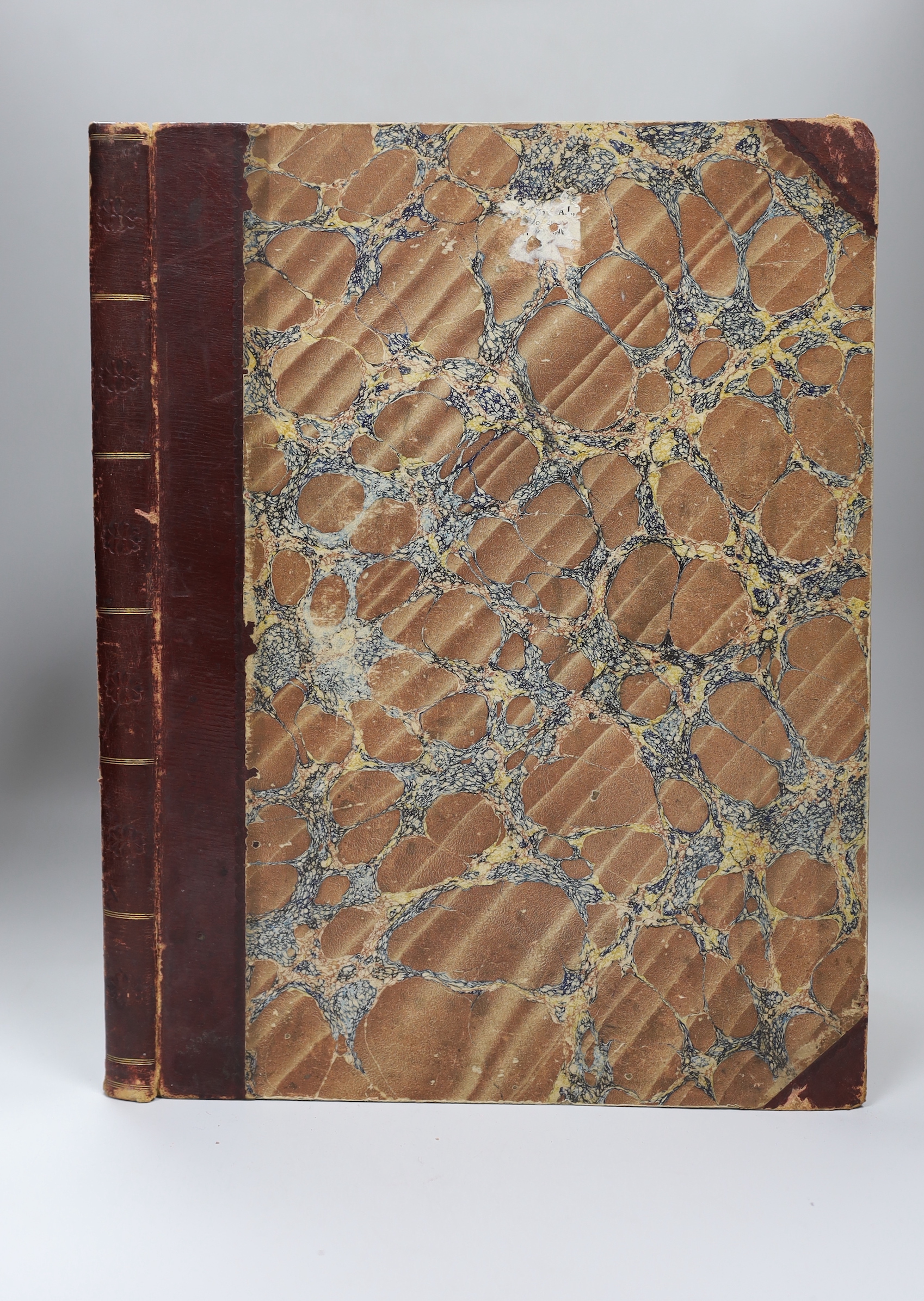 An album of postal covers inscribed by famous clergymen, c.1820-1835, collected by Mrs W. Pitt, Cheltenham 1840